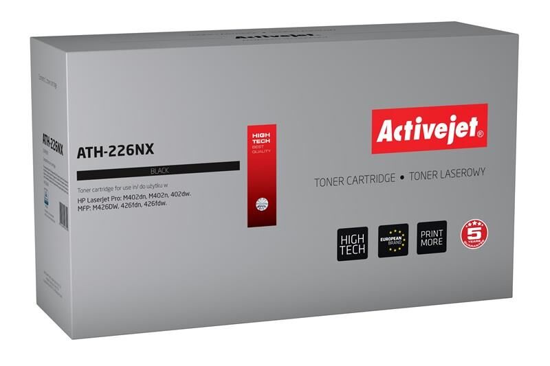 Activejet Toner Ath-226nx Compatível Hp (preto) - Activejet