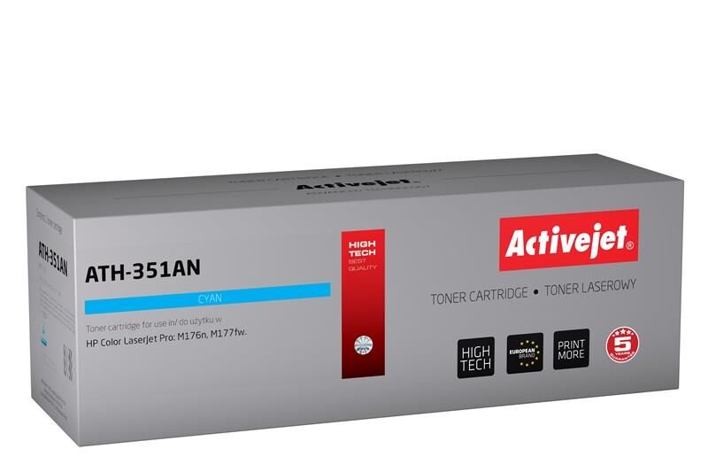 Activejet Toner Ath-351an Compatível Hp (ciano) - Activejet