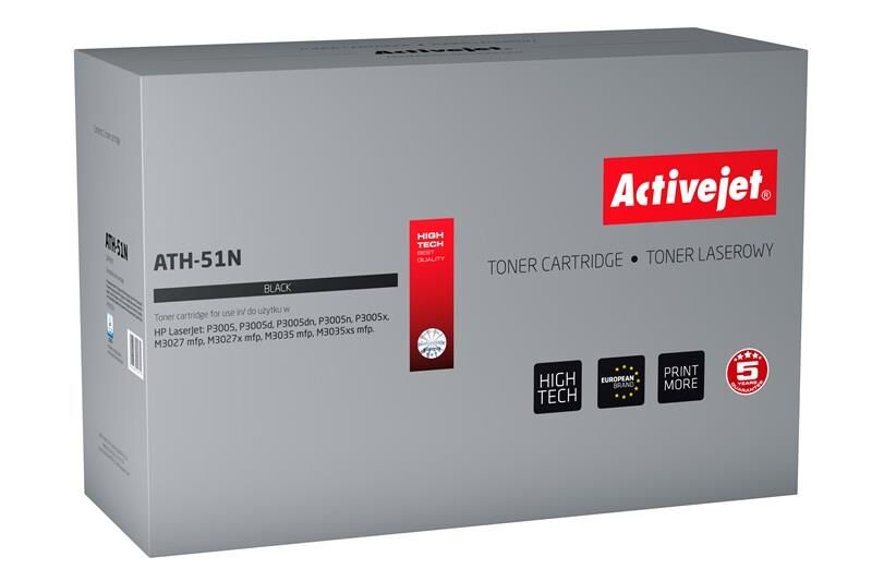 Activejet Toner Ath-51n Compatível Hp (preto) - Activejet