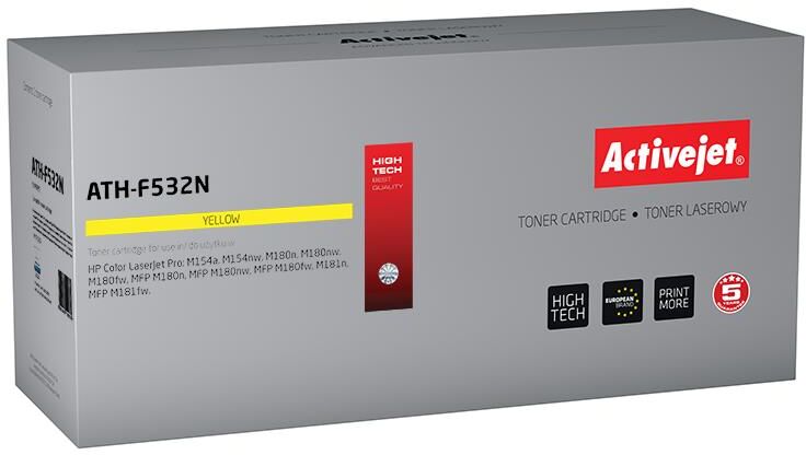 Activejet Toner Ath-f532n Compatível Hp (amarelo) - Activejet