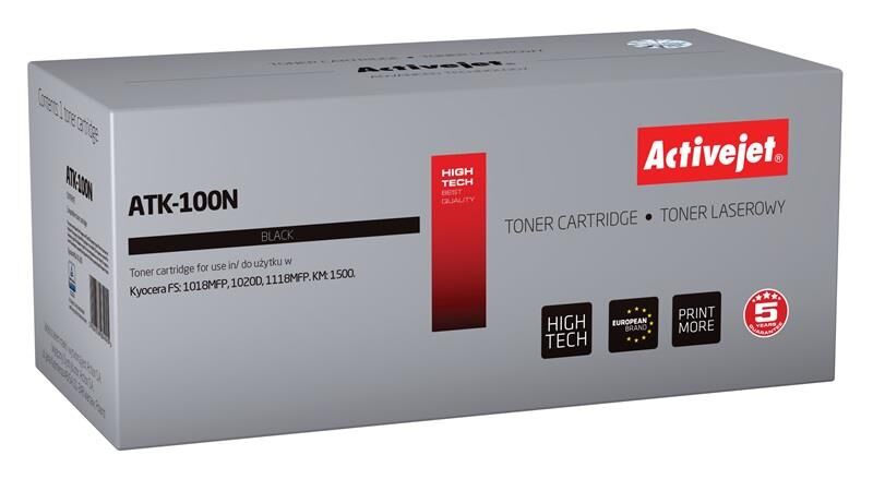 Activejet Toner Atk-100n Compatível Kyocera (preto) - Activejet