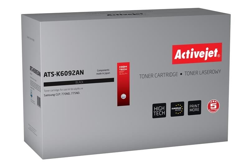 Activejet Toner Ats-k6092an Compatível Samsung (preto) - Activejet