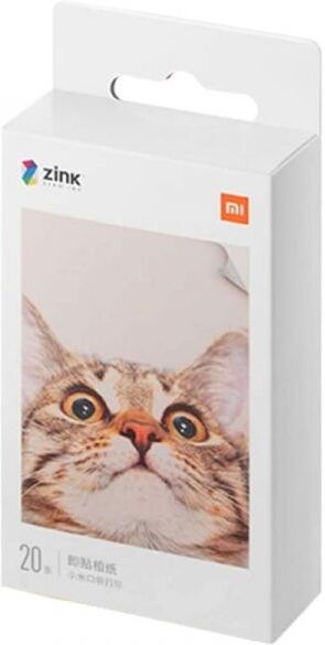 Xiaomi Folhas De Impressão P/ Mi Portable Photo Printer 2x3" (20 Folhas) - Xiaomi