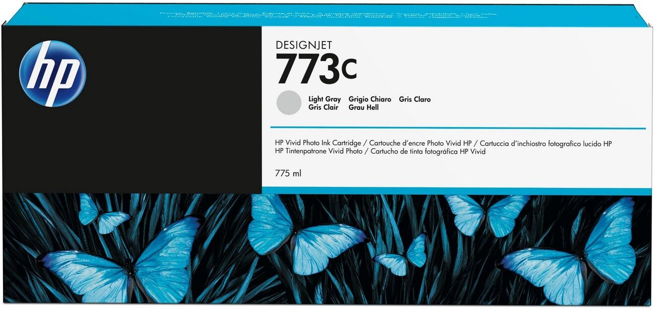 Hp Tinteiro 773c Cinzento Claro (775 Ml) - Hp