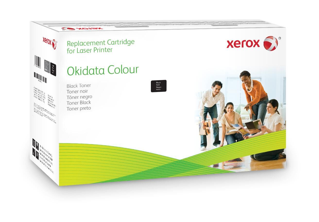 Xerox Toner Preto Compatível A Oki 43865708 - Xerox