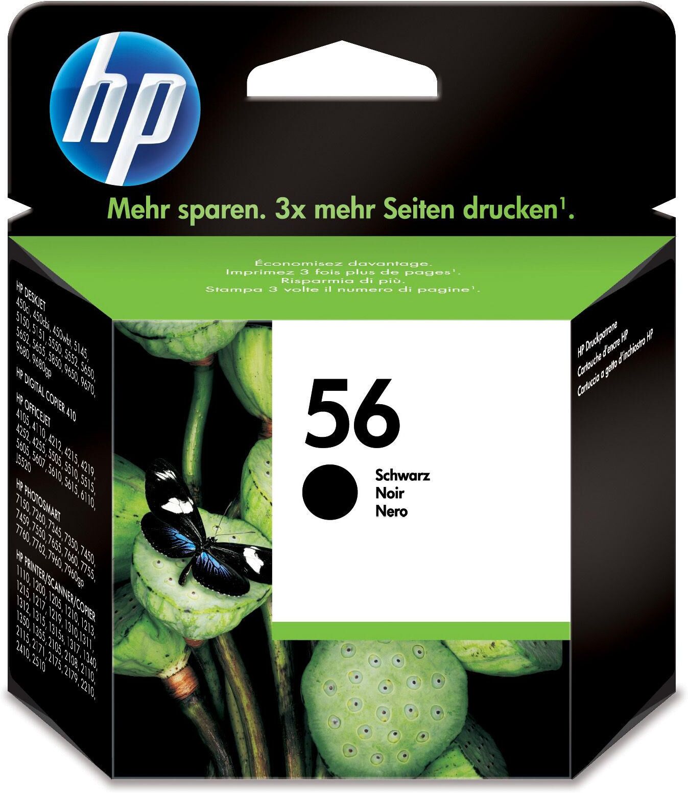 Hp Tinteiro 56 (preto) - Hp