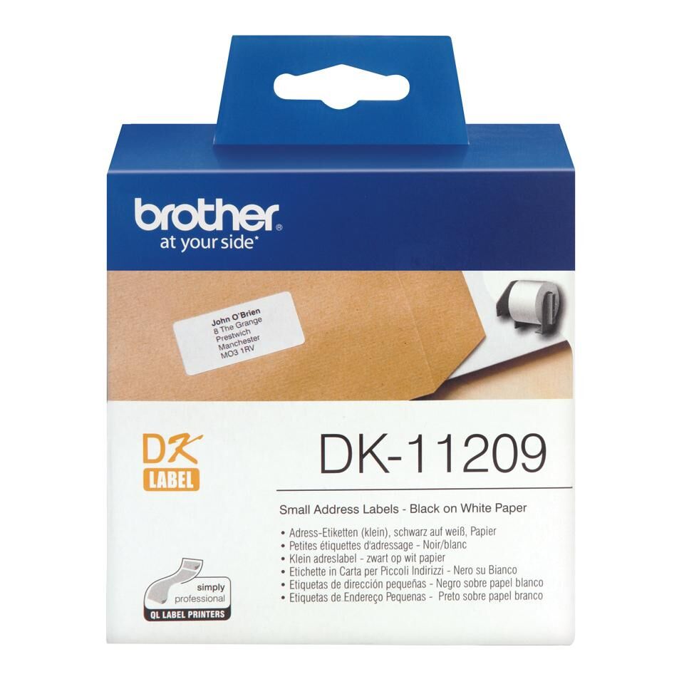 Brother Etiquetas Originais (29 X 62mm) Dk-11209 - Brother