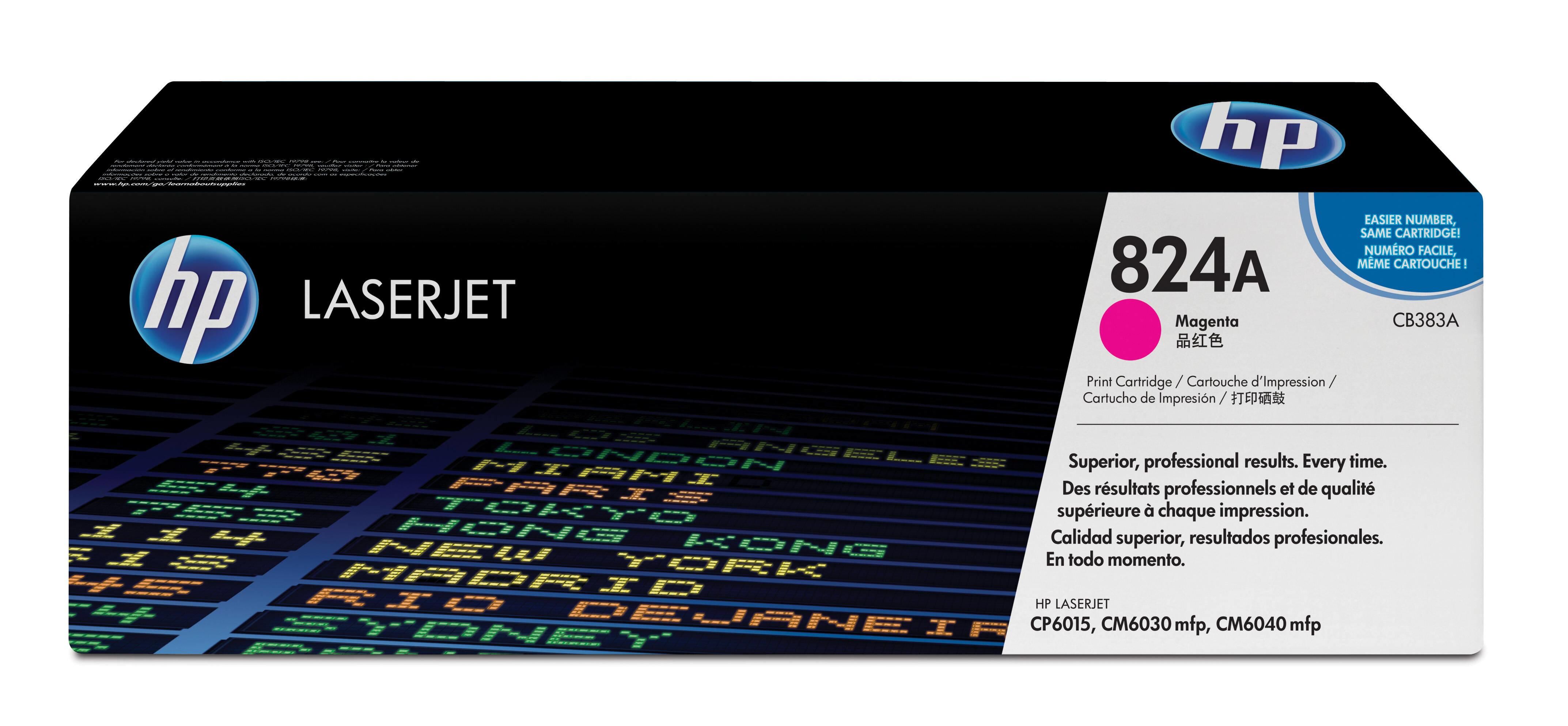 Hp Cb383a Laser Cartridge 21000páginas Magenta Tóner E Tinteiro A Laser