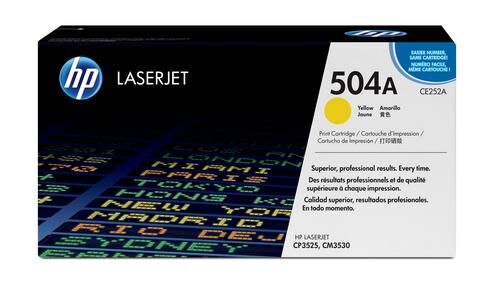 Hp 504a Laser Cartridge 7000páginas Amarelo