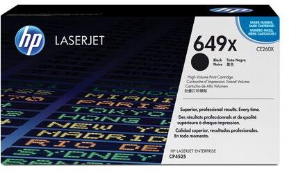 Hp Ce260x Laser Cartridge 17000páginas Preto Tóner E Tinteiro A Laser