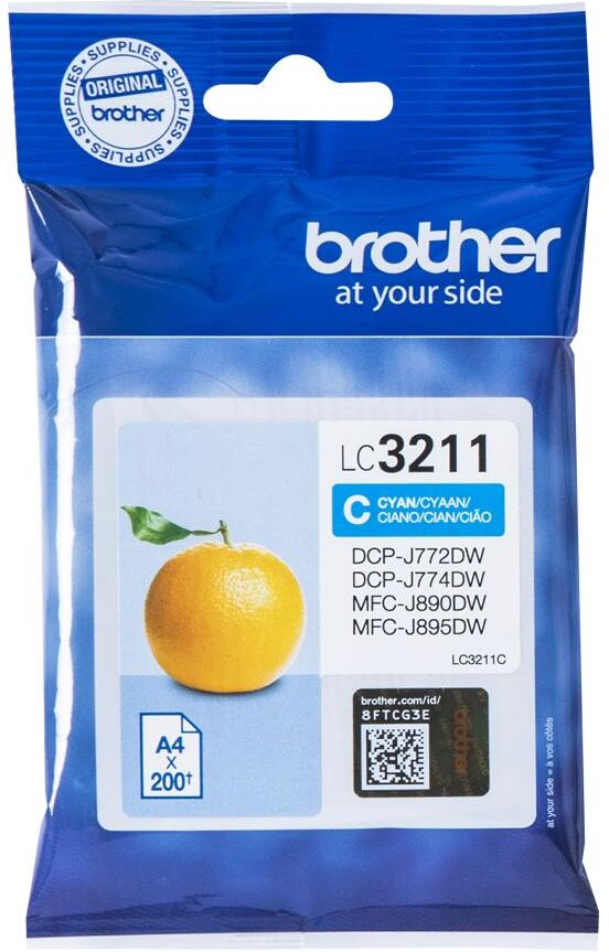 Brother Tinteiro Lc-3211c (azul) - Brother