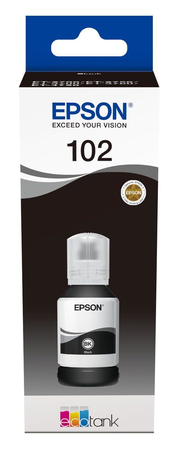 Epson Recarga Tinta Preta Ecotank Et-27xx/et-37xx/et47xx - Epson