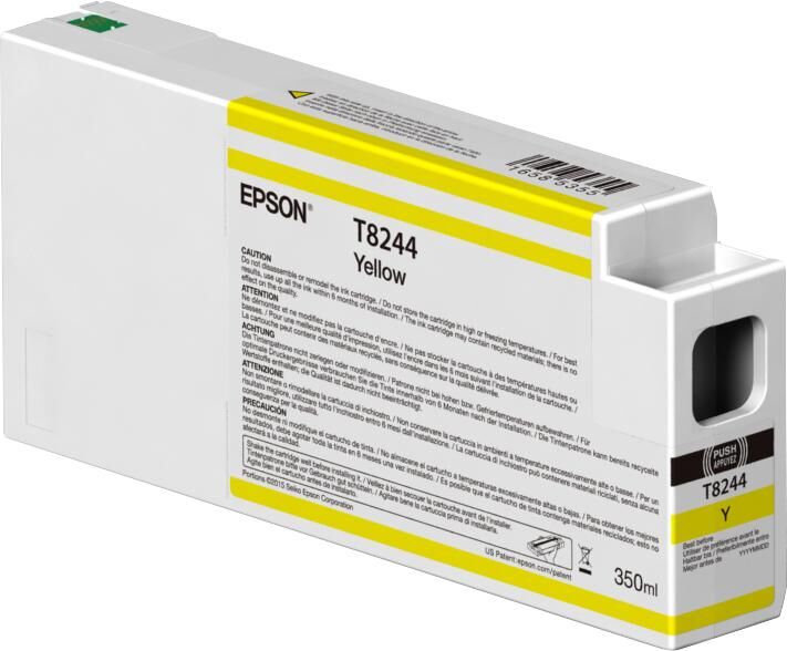 Epson Tinteiro Epson Amarelo T824400 Ultrachrome Hdx/hd 350ml - C13t824400