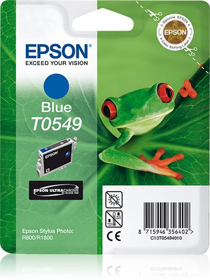 Epson Tinteiro Epson Photo R800 Azulescuro - C13t05494010