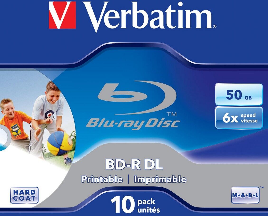 Verbatim Blu-ray Bd-r 50gb (10 Peças) - Verbatim