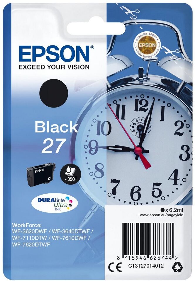 Epson Tinteiro 27 (preto) - Epson