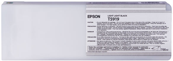 Epson Tinteiro Cinzento Claro T591900 (700 Ml) - Epson