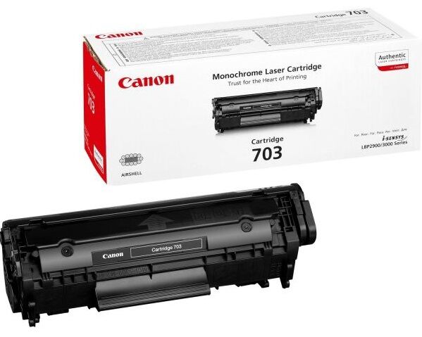 Canon Toner 703 Preto (2000 Páginas) - Canon