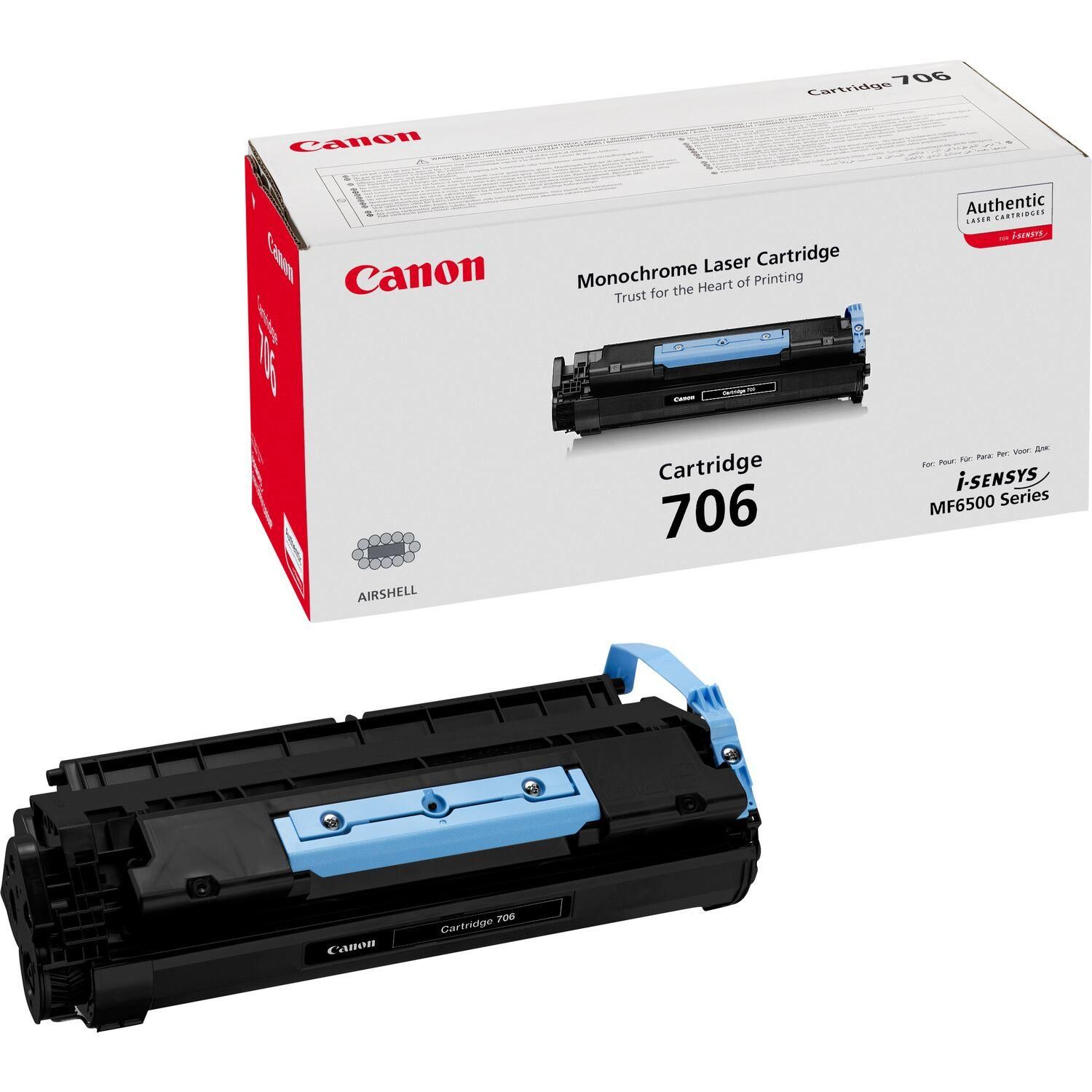 Canon Toner 706 Preto (5000 Páginas) - Canon