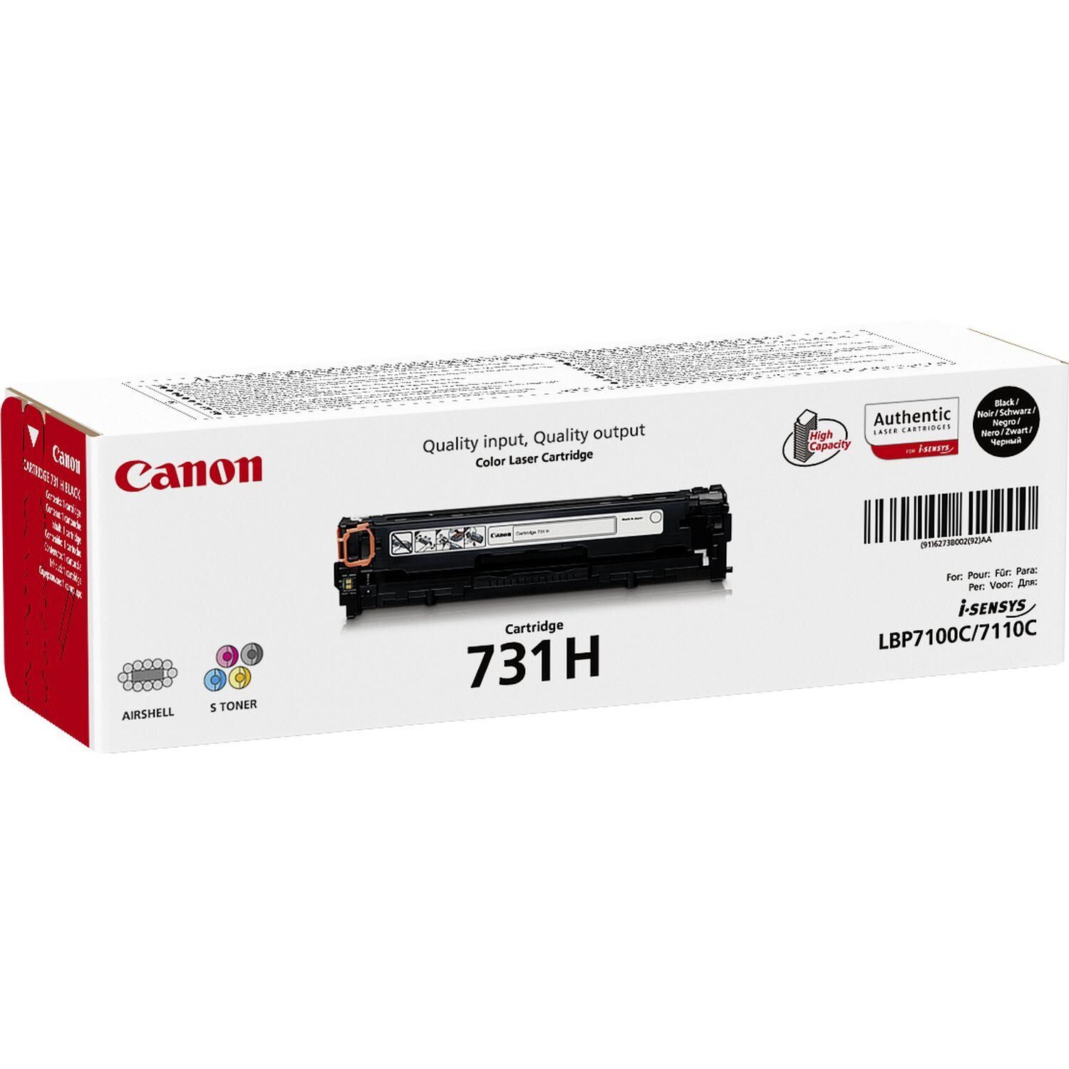 Canon Toner 731 (preto) - Canon