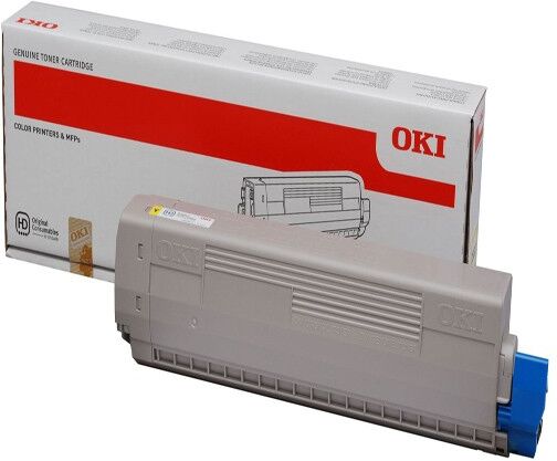 Oki Toner C822 Amarelo (7300 Páginas) - Oki