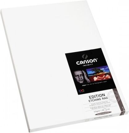 CANSON Papel Foto Infinity Edition Etching Rag A2 310g 25 Folhas