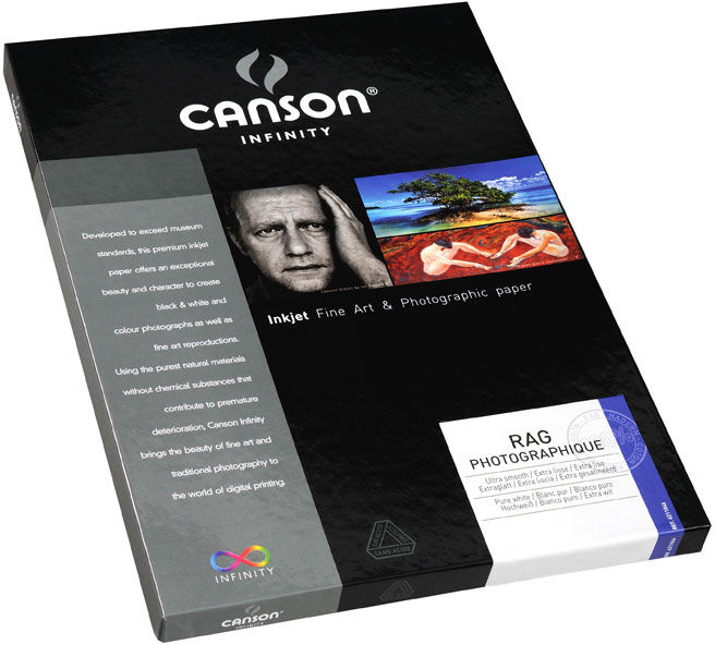 CANSON Papel Foto Infinity Rag Foto A4 210g 25 Folhas