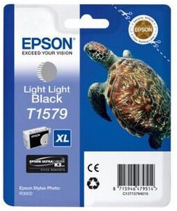 Epson Tinteiro T1579 Light Light Preto 25.9ml Stylus Foto R3000