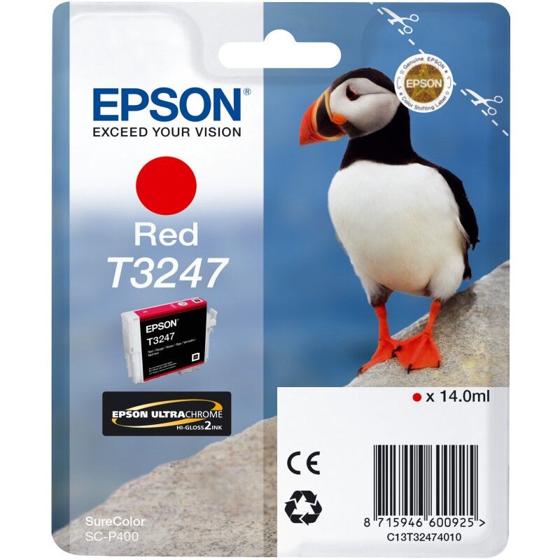 Epson Tinteiro T3247 Vermelho SureColor SC-P400