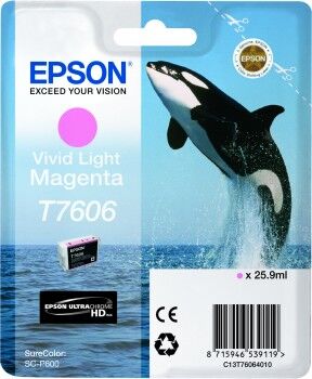 Epson Tinteiro T7606 Light Magenta SureColor SC-P600