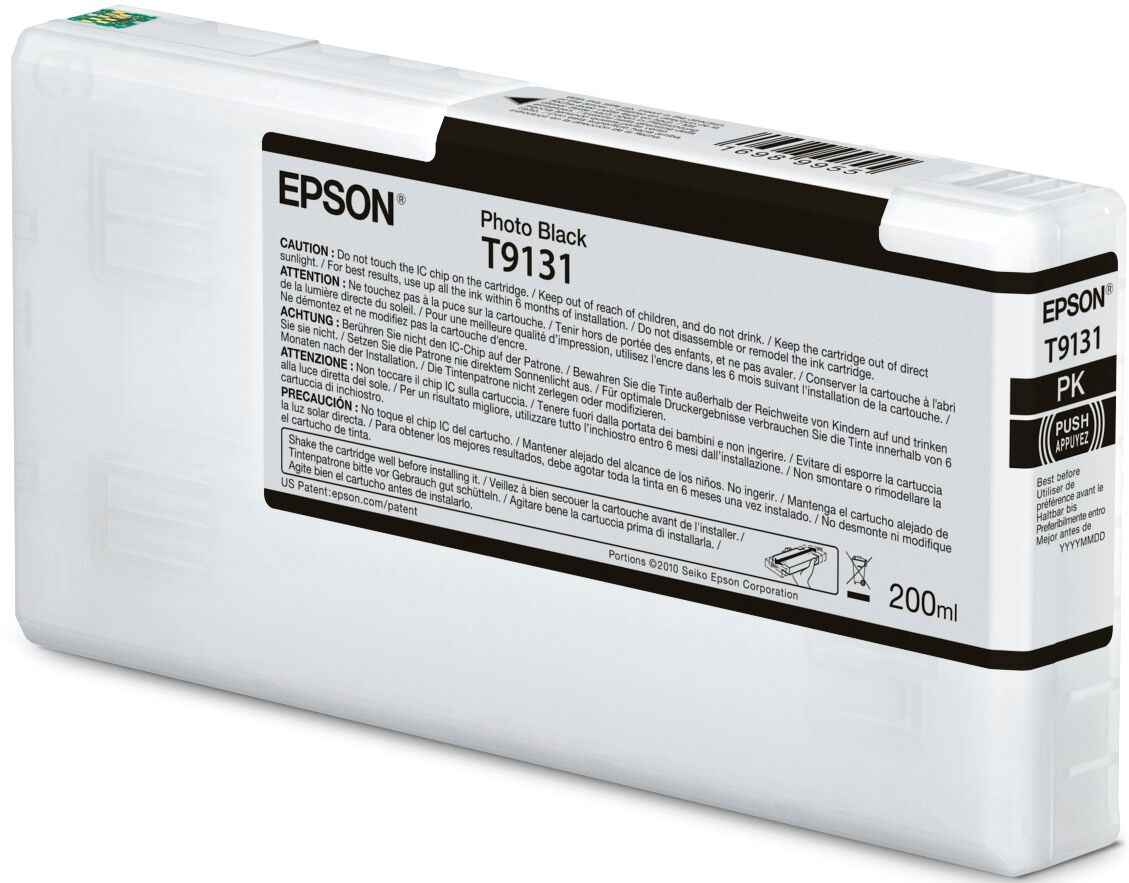 Epson Tinteiro T9131 Preto 200ml SureColor SC-P5000