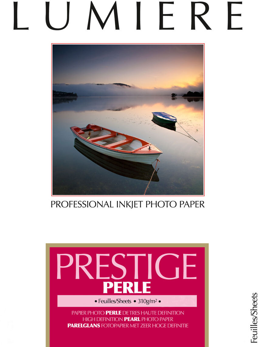 LUMIERE Papel Prestige 310g A2 25F Perola