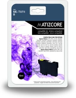 Matizcore Tinteiro Epson T0711 Preto (MET0711BK)