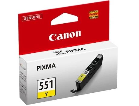 Canon Tinteiro CLI-551 Amarelo (6511B001)