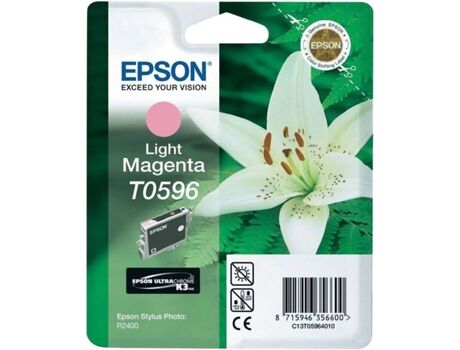 Epson Tinteiro T0596 Magenta claro (C13T059640 - 450 páginas)