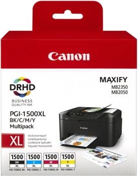 Canon Pack 4 Tinteiros PGI-1500XL (9182B004)