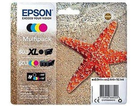 Epson Pack Tinteiros 603 Preto/603 XL Cores
