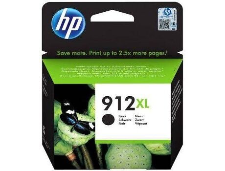 HP Tinteiro 912XL Preto 3YL84AE