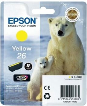 Epson Tinteiro 26 Amarelo (C13T26144022)