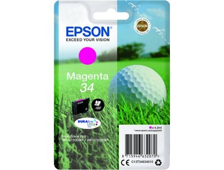 Epson Tinteiro 34 C13T34634020 Magenta (C13T34634020)