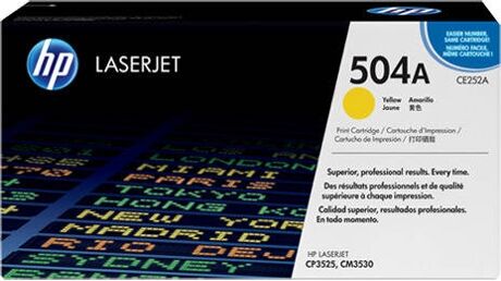 HP Toner Ce252A Amarelo