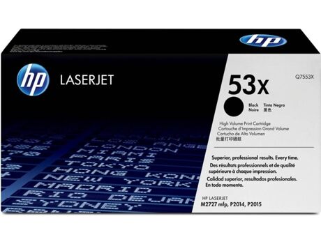 HP Toner 53X Preto (Q7553X)