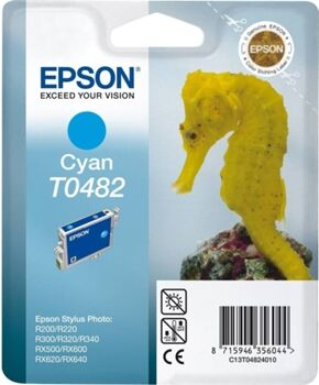 Epson Tinteiro T0482 Ciano (C13T04824020 - 430 páginas)