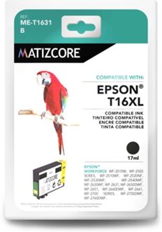 Matizcore Tinteiro Epson T16 XL Preto (T16XLBK)