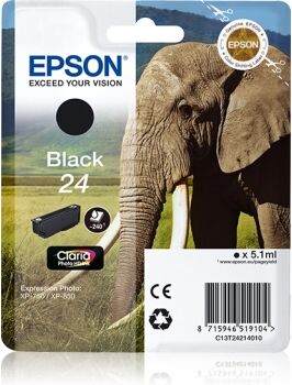 Epson Tinteiro 24 Preto (C13T24214022)