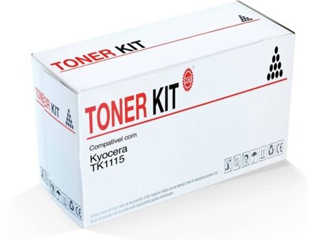 Toner Kit KYOCERA TK1115 Preto (ZZZKYTK1115)