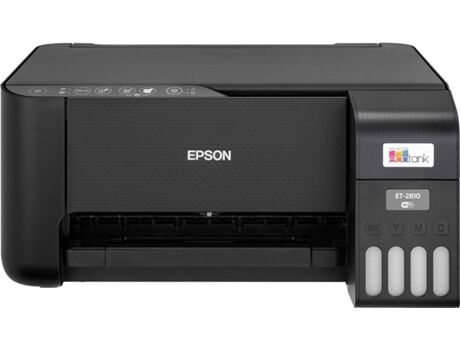 Epson Impressora Multifunções 3 em 1 EcoTank ET-2810 Preto