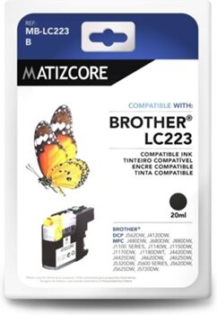 Matizcore Tinteiro Brother LC223 Preto (LC223BK)