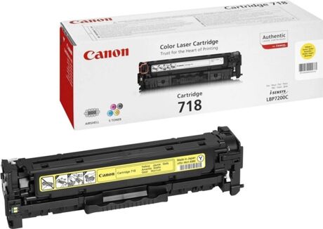 Canon Toner 718 Amarelo (2659B002AA)