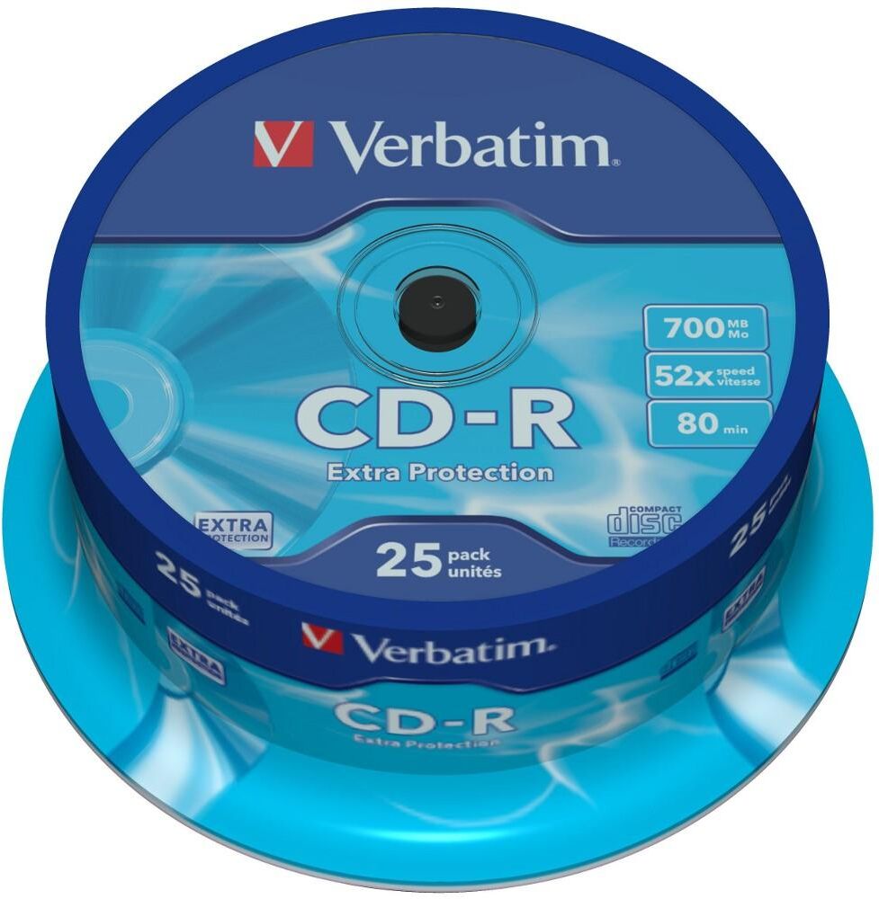 Verbatim Campana 25 CD-R Extra Protection 700MB